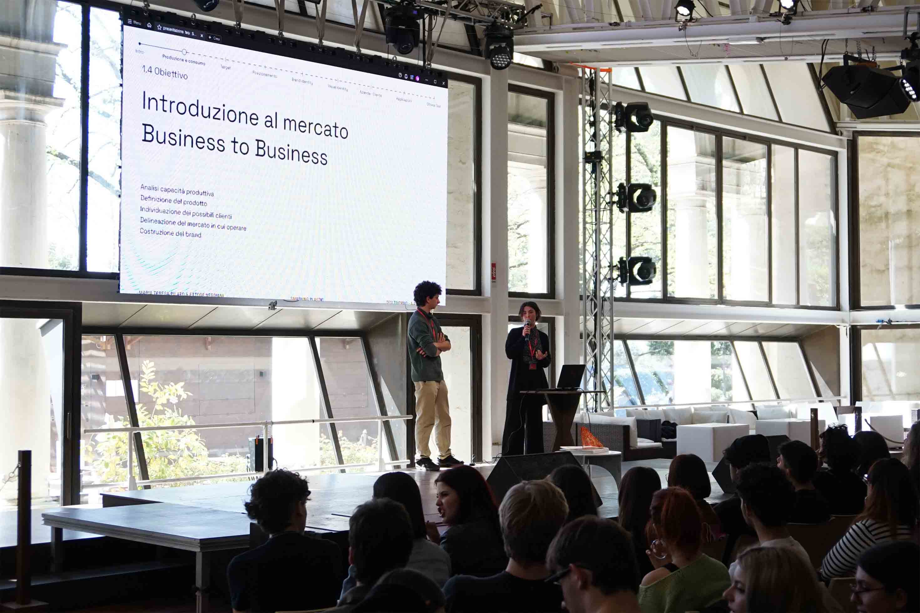 Preset project for the Smashing Plastic company : from
                B2C to B2B market. April 2024 - Limonaia of Villa Strozzi, Florence